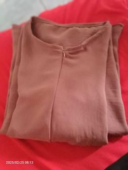 Product Review of gamis allmaira/bahan crinkle airflow premium Polos Muslim Panjang from N**🐨 0