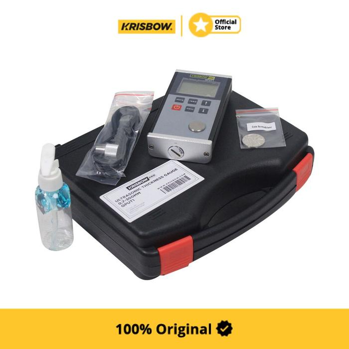 Gambar Krisbow Alat Pengukur Ketebalan Ultrasonik Ultrasonic Thickness Gauge Measurement Tool dari Krisbow Official ID Kab. Bekasi Tokopedia