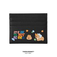Gambar Thesilversky Capybara Its OK Card Holder Classic | Dompet Kartu Wanita - Black dari Thesilversky Kota Administrasi Jakarta Barat 1 Tokopedia