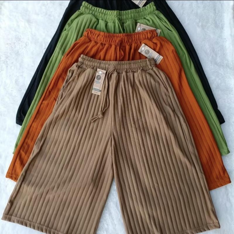Product Introduction of Paket Hemat 100k Dapat 5 Pcs kulot Hornet Premium 7/8 Celana Wanita Pendek Dewasa elastic waist Regular  Shorts Tebal Standar Karet Casual Basic Nyaman High Scuba 4
