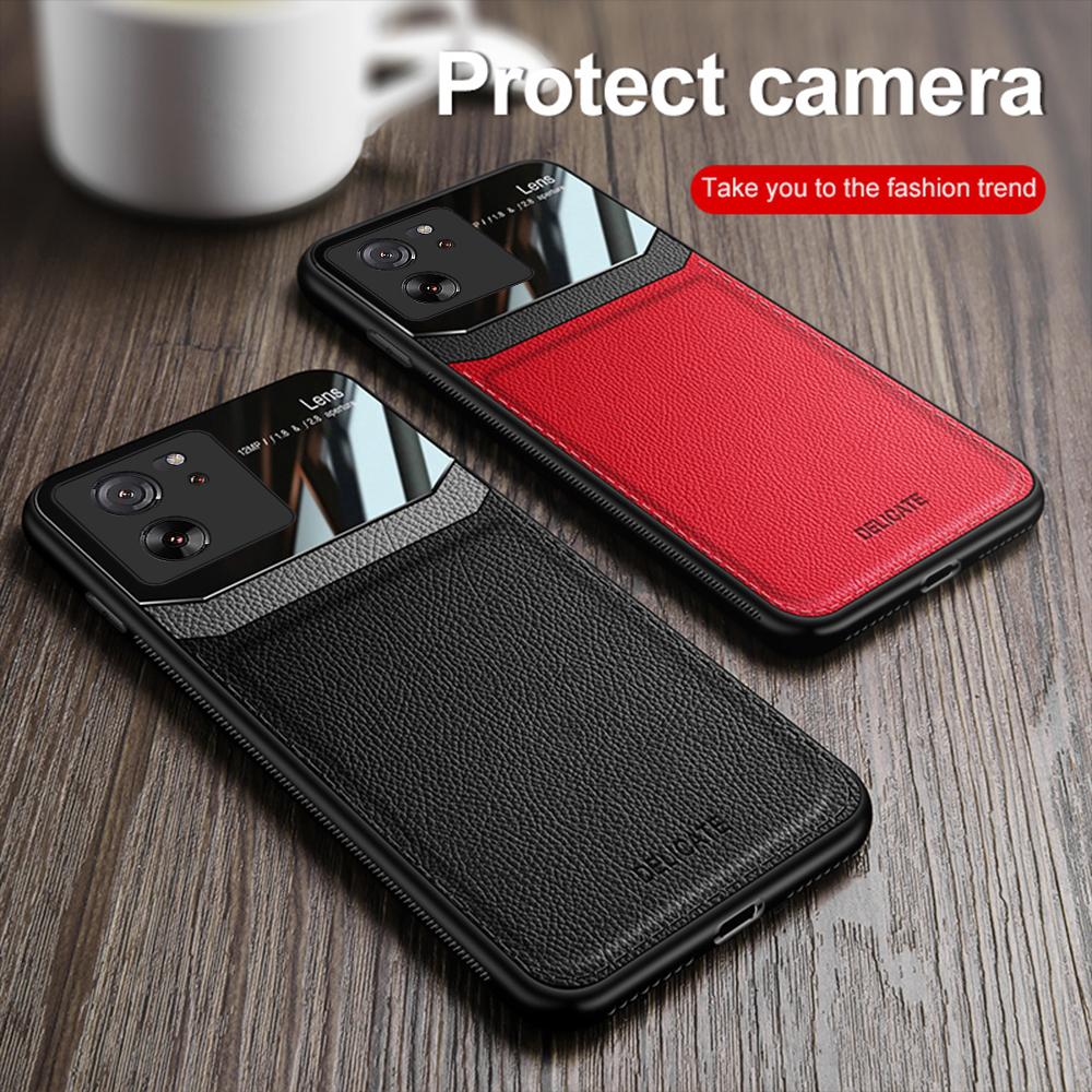 เคส Xiaomi 13T Pro, เนื้อหนัง, ฝาหลังอะคริลิค, กันชนกันกระแทกแบบนิ่ม TPU, เคสป้องกัน, สำหรับ Xiaomi1