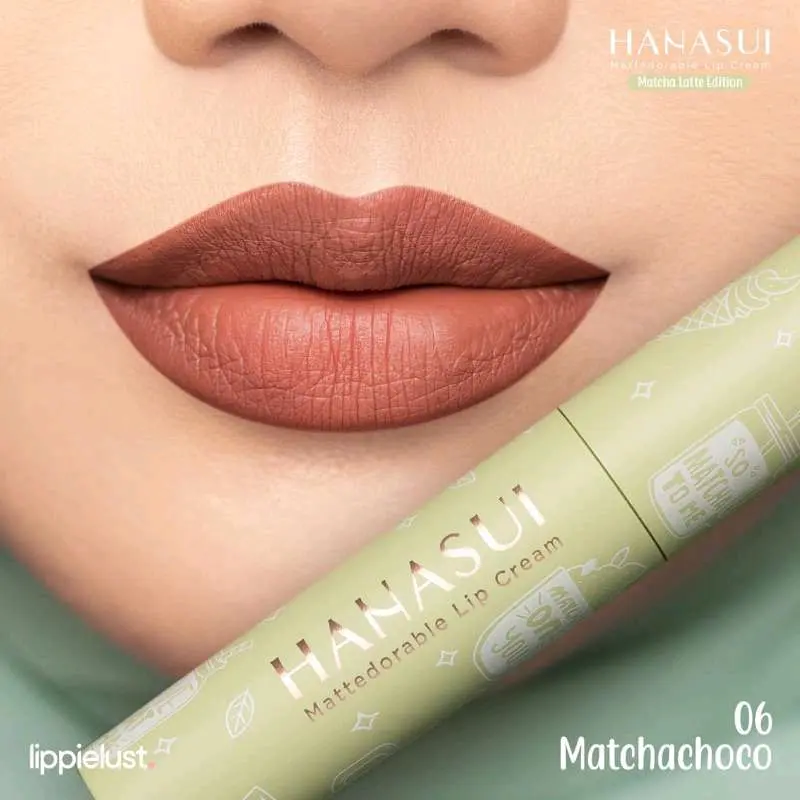 HANASUI LIP CREAM EDITION MATCHA 8