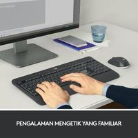 Gambar KEYBOARD LOGITECH MK540 Advanced Combo Wireless - Office Keyboard & Mouse Wireless dari Techno Computer Bali Kota Denpasar 3 Tokopedia