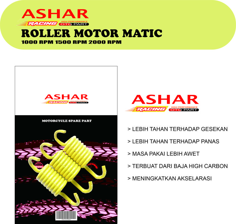 MIO J MIO SOUL X RIDE 115 MIO GT 115 FINO 115 SMILE FULL UPGRADE RACING CVT ASHAR RACING Motorcycle ROLLER+PER CVT+ PER SENTRI 5