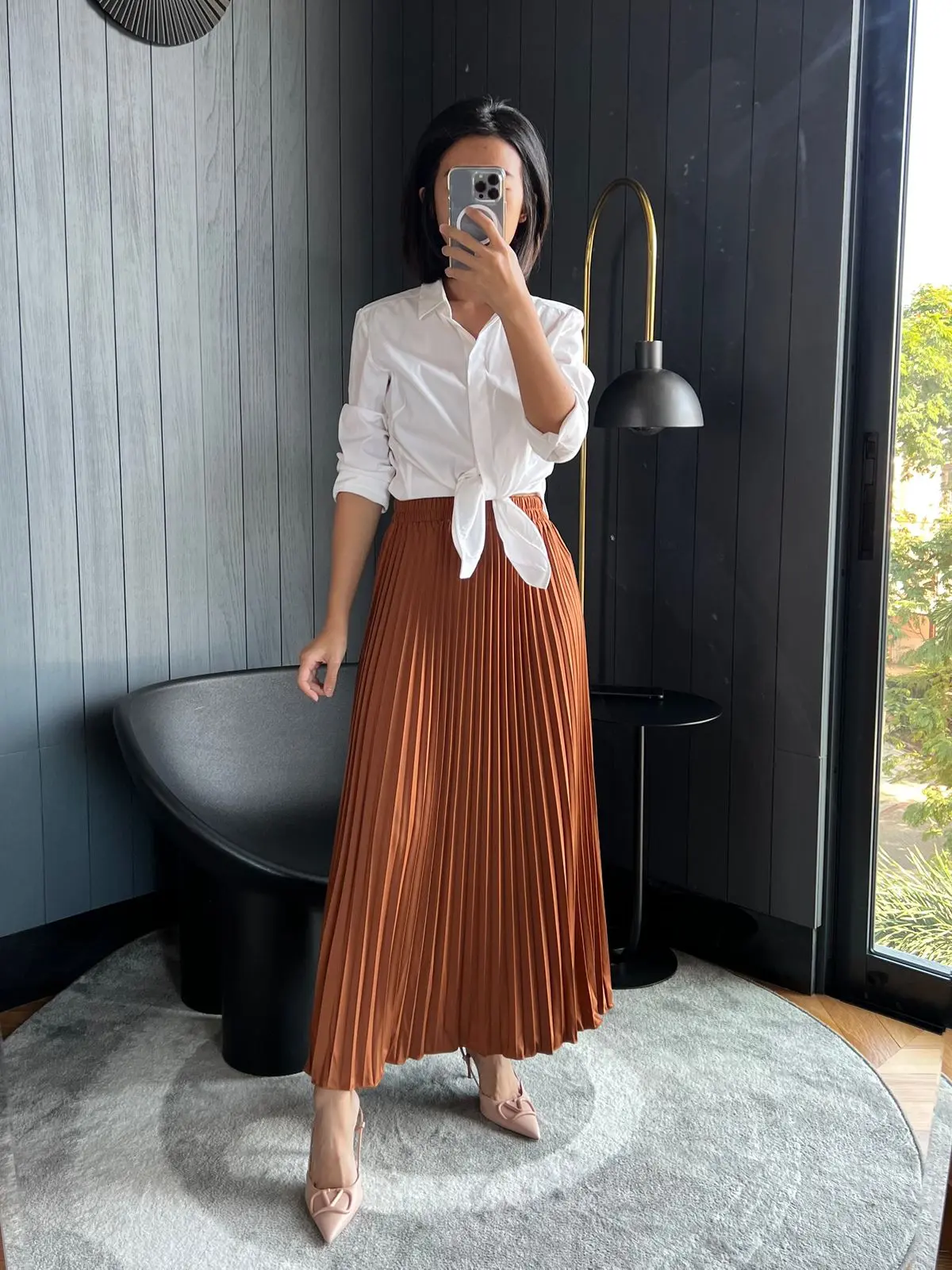 Rok Plisket Mayung / Rok Plisket Hyget Premium / Rok Plisket Panjang
