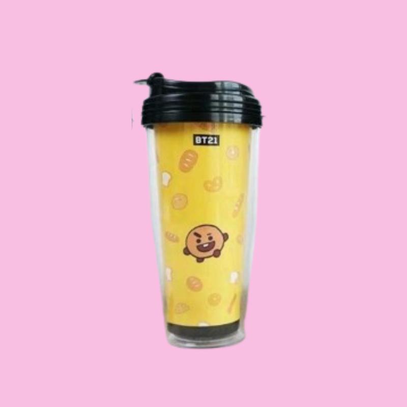 Tumbler insert paper BT21 free photocard 2