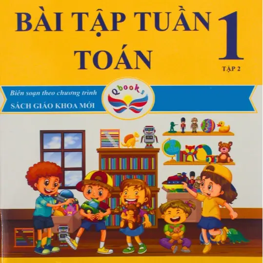 Sách - Combo Bài Tập Tuần, Đề Kiểm Tra Toán - Tiếng Việt Lớp 1 - Học Kì 2 - Cánh Diều (4 cuốn) 1