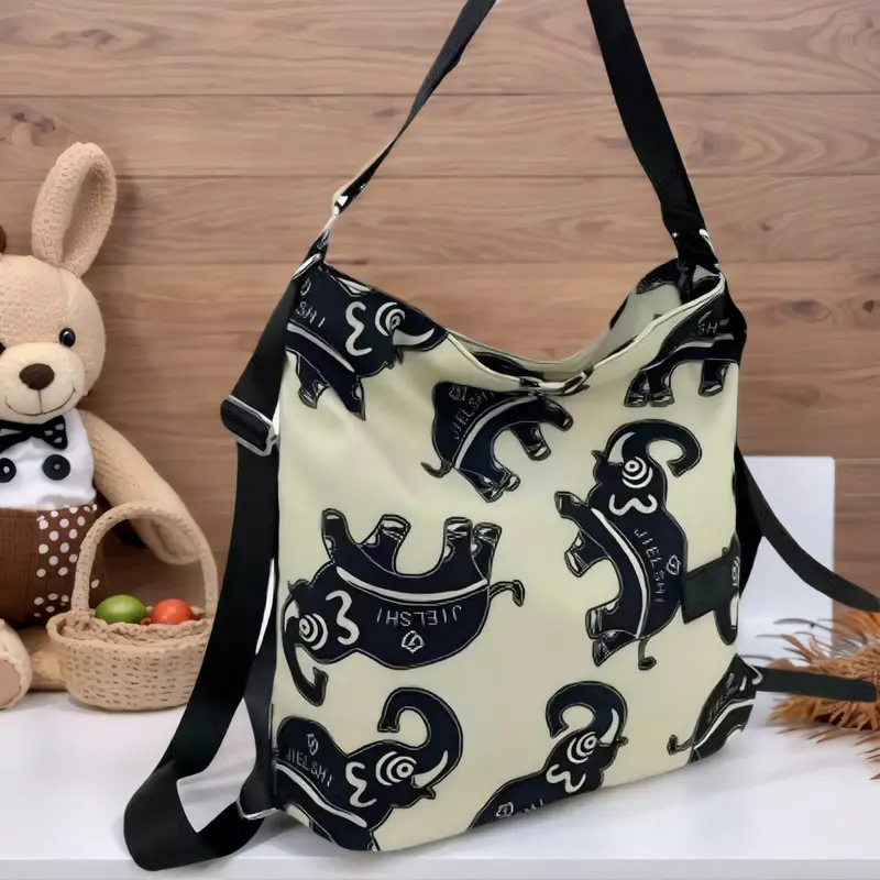 SELEMPANG ARUNA  1859-3# Tas Selempang Wanita Dan Backpack Kekinian Dengan Ukuran Sedang Sudah Dilengkapi Tali Selempang Berbahan Parasut Dengan Motif-motif Terkini Cocok Dipakai JAlan-jalan Dan Bekerja Dewasa Perempuan 1