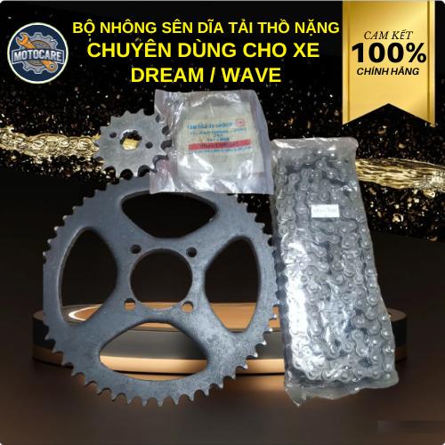  Bộ Nhông Sên Dĩa Tải Thồ Nặng – Chuyên Dùng Cho Xe DREAM   WAVE 