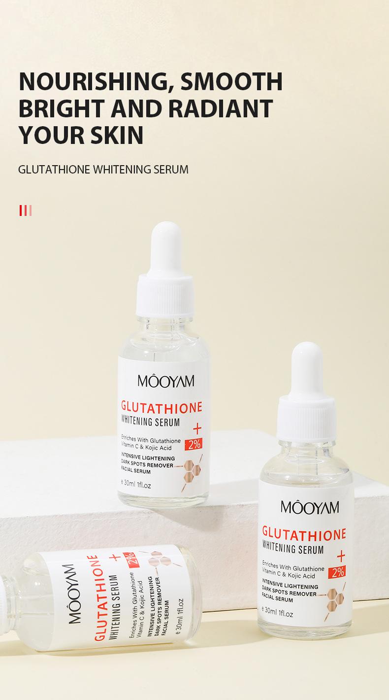 MOOYAM niacinamide whitening glutathione serum skincare concentration 2%  enriches with vitamin c kojic acid remover facial