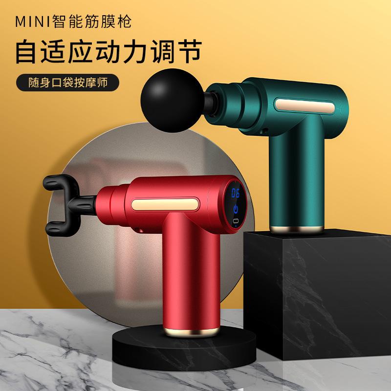 Máy massage điện mini di động để thư giãn cơ bắp, súng massage mini nhỏ dành cho phụ nữ, súng massage mô cân bằng 720.