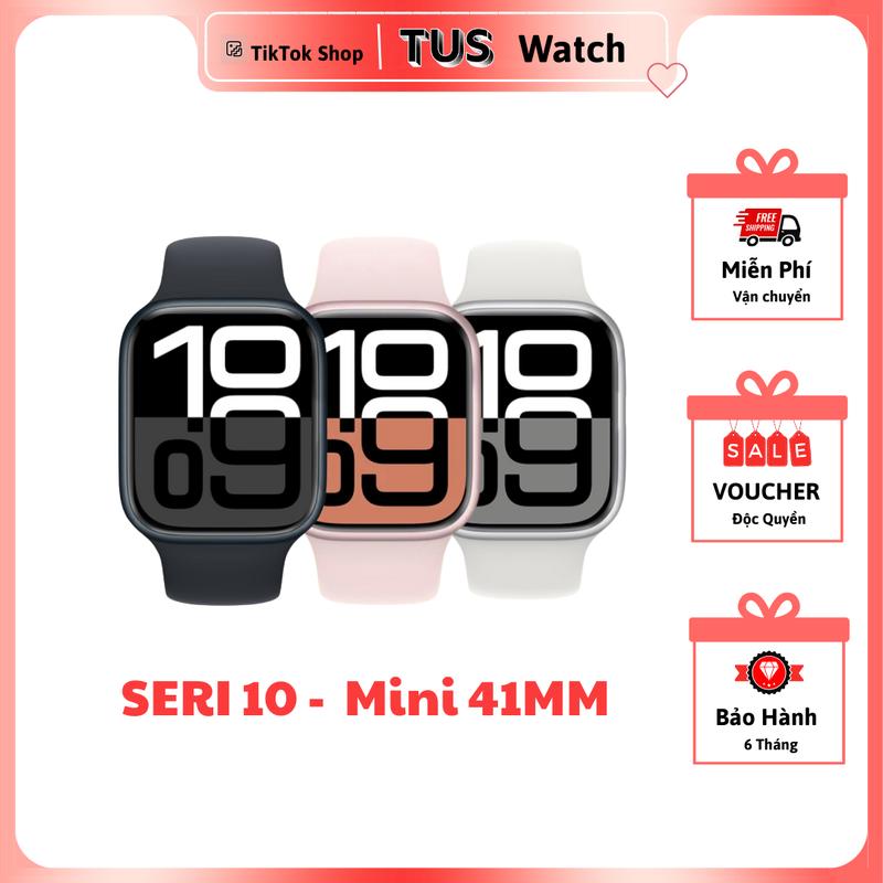 Đồng Hồ Thông Minh Seri 10 Mini - 41mm Kết Nối Điện Thoại Nghe Gọi Đàm Thoại 2 Chiều Nhận Thông Báo Tin Nhắn Theo Dõi Bài Tập Thể Dục Thể Thao Đồng Hồ Thời Trang Nam Nữ