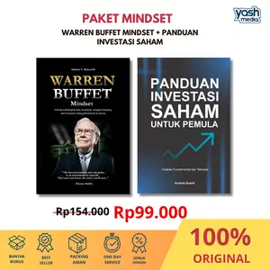 Paket Mindset : WARRENT BUFFET + PANDUAN INVESTASI SAHAM - Yash Media