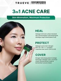 Gambar TRUEVE Acne Soothe Correcting Cream SPF50+ PA++++ 30g - Sunscreen Acne Care & Color Corrector, Menyamarkan Kemerahan, Concealer Jerawat, Skin Tint, Meratakan Warna Kulit, Menjaga Skin Barrier dari Trueve.id Kota Administrasi Jakarta Utara 3 Tokopedia