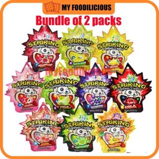 Product Introduction of <SG Ready Stock>STRIKING Popping Candy 30g (20 Pouches per pack) - Assorted Flavours [HALAL] 0