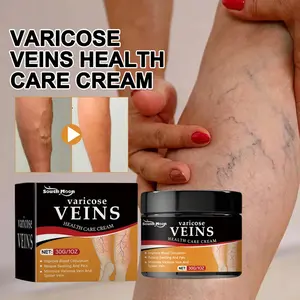 South Moon Krim Perawatan Vena:Hasil Cepat Terlihat，Redakan Nyeri Kaki，Melembabkan & Memijat Krim Perawatan Vena