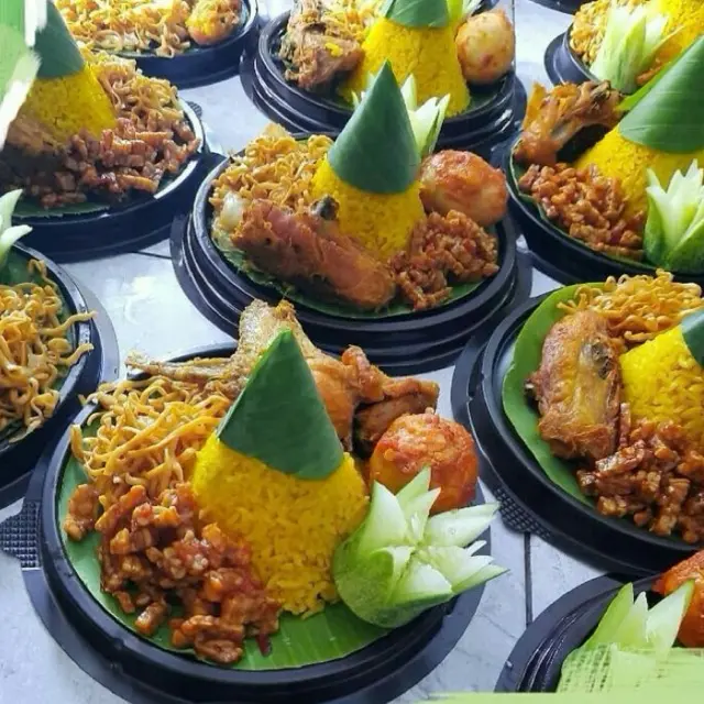 MIKA NASI TUMPENG MINI/ MIKA KUE ULANG TAHUN MINI UKURAN 15 CM/ CT 15/ MIKA KUE TART MURAH 15CM ISI 10PCS 1