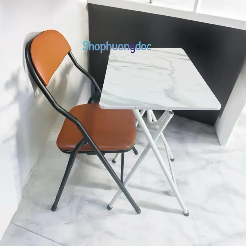 Bộ bàn ghế siêu đẹp kích thước 40/60 cao 73cm 8