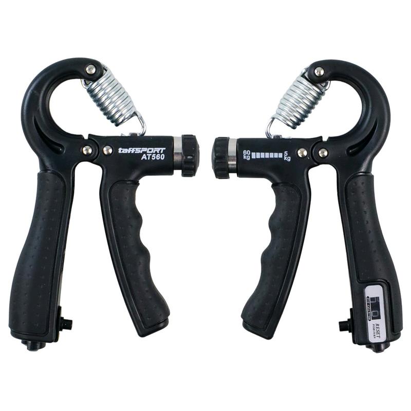 TaffSport Spring Hand Grip Finger Power Exercise 5 - 60 Kg With Counter 1
