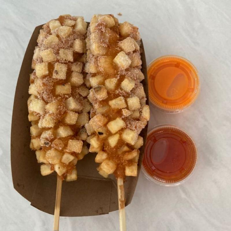 CORNDOG MOZARELA KENTANG SOSIS ISI 3 favorit BARU BEST Cafe, Resto - panir Mozarela 3