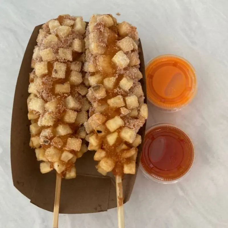 CORNDOG MOZARELA KENTANG SOSIS ISI 3 favorit BARU BEST Cafe, Resto - panir Mozarela 3