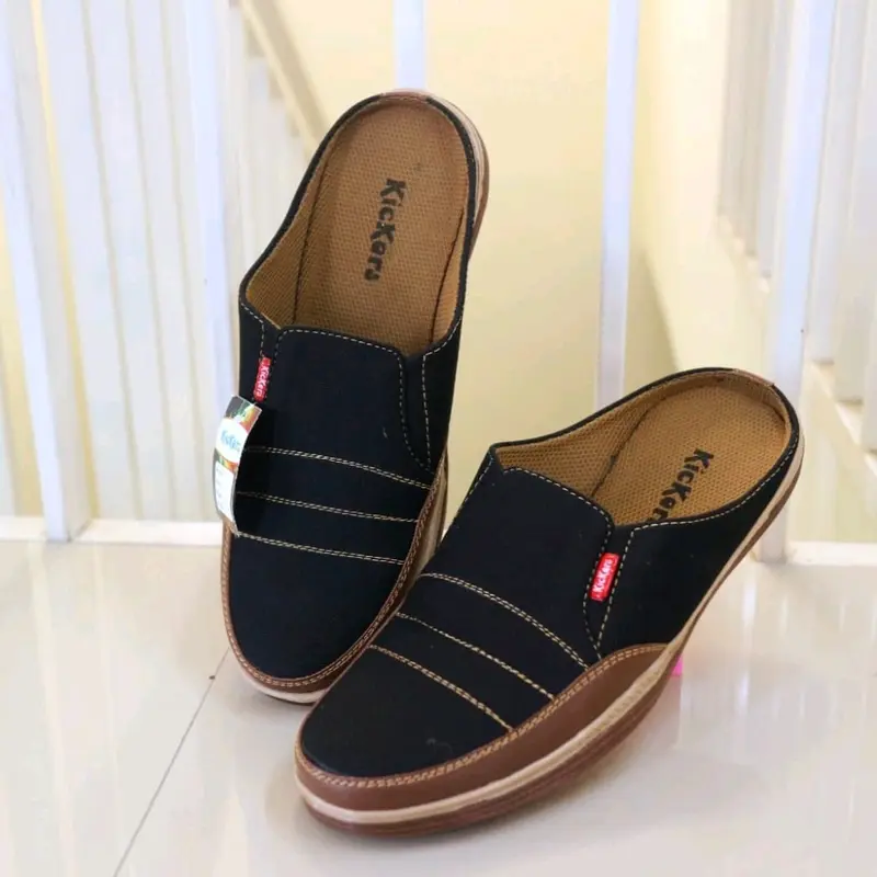 Promo cuci gudang / sepatu pria / sepatu slop / slop pria Shoes Karet 6
