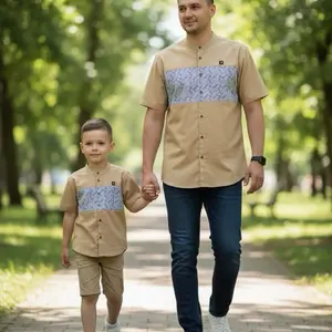 TERLARIS ! BAJU KOKO COUPLE AYAH DAN ANAK LAKI LAKI KEMKO KOKO AYAH ANAK BAHAN KATUN  HABIB / BAJU KOKO MUSLIM PRIA AYAH DAN ANAK LAKI LAKI TERBARU 2025