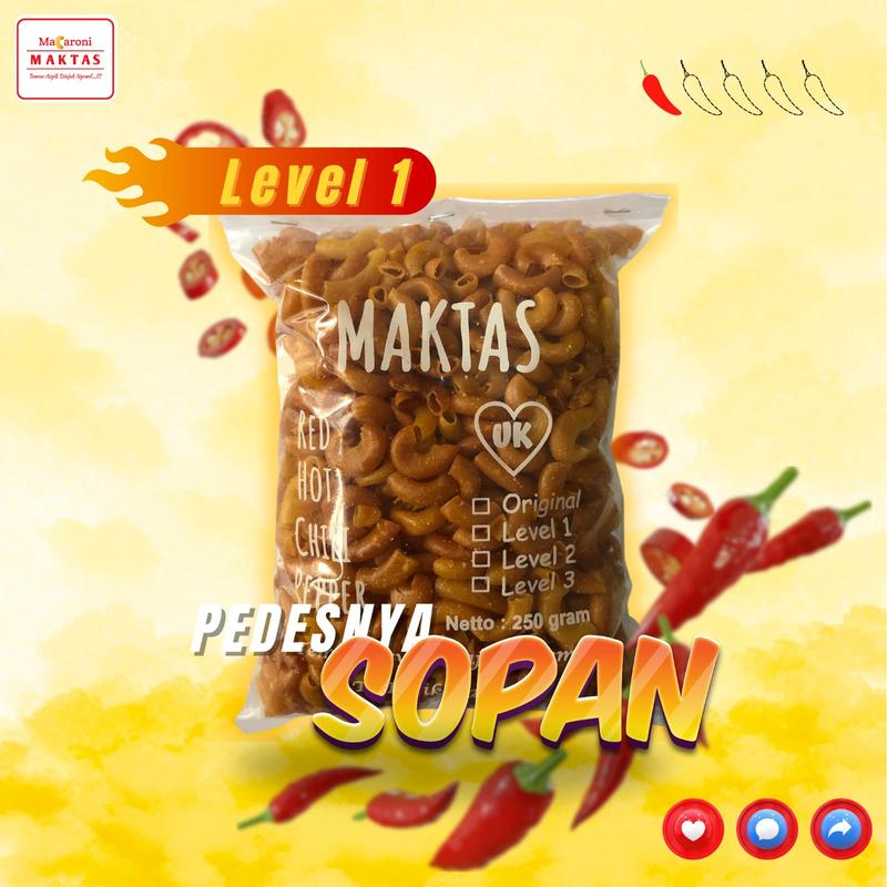 MAKARONI MAKTAS KEMASAN 1KG TERLARIS TERMURAH 4