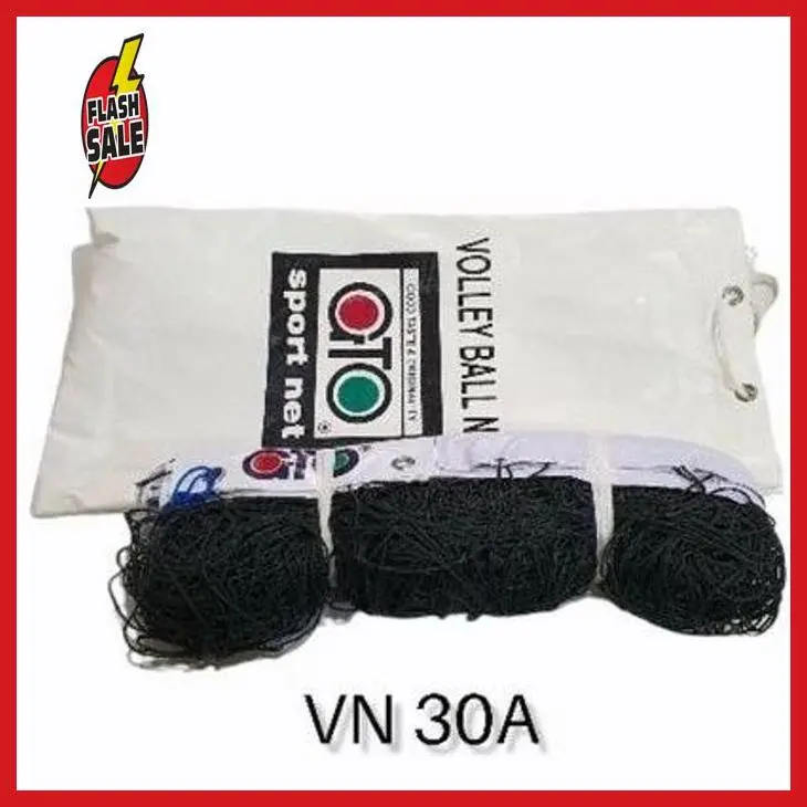 NET VOLLY GTO MURAH / NET VOLY GTO VN80E - VN30A SELING BAJA TEBAL TAS PUTIH