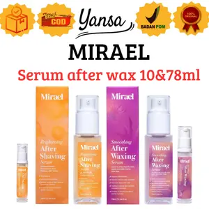 MIRAEL AFTER WAXING SHAVING SERUM 10L & 78ML ORIGINAL 100% BPOM ORIGINAL