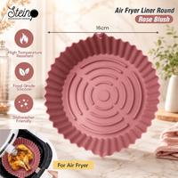 Gambar Stein Alas Air Fryer Silikon Bulat Diameter 16 cm Liner Round Alas Masak Anti Lengket Tahan Panas Multifungsi ORI BERGARANSI - MP - MODERN GREY dari METROPOINT Kota Bekasi 4 Tokopedia