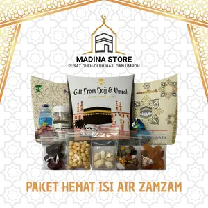 Paket Hemat Oleh-oleh Haji dan Umroh Paket isi Air Zamzam