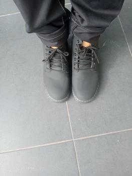 Product Review of But Martin, untuk Lelaki, Kakitangan Boots 2024 Musim Luruh dan Musim Sejuk, Perkakas, Kalis Air, Tidak Licin, Sesuai untuk Kasut Kembara, Tapak Pembinaan, Rintangan Haus, Kasut Perlindungan Buruh,microfiber leather kalis air kasut keselamatan Shoes from H**r 0