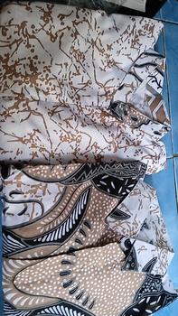 Product Review of 2. Baju Batik Couple Kemeja Gamis Poli katun Fashion Pasangan POLI KATUN Seragam Batik Sequins Muslim Wanita Sarimbit Keluarga Kondangan Dress Pesta Lebaran Motif from u**3 0