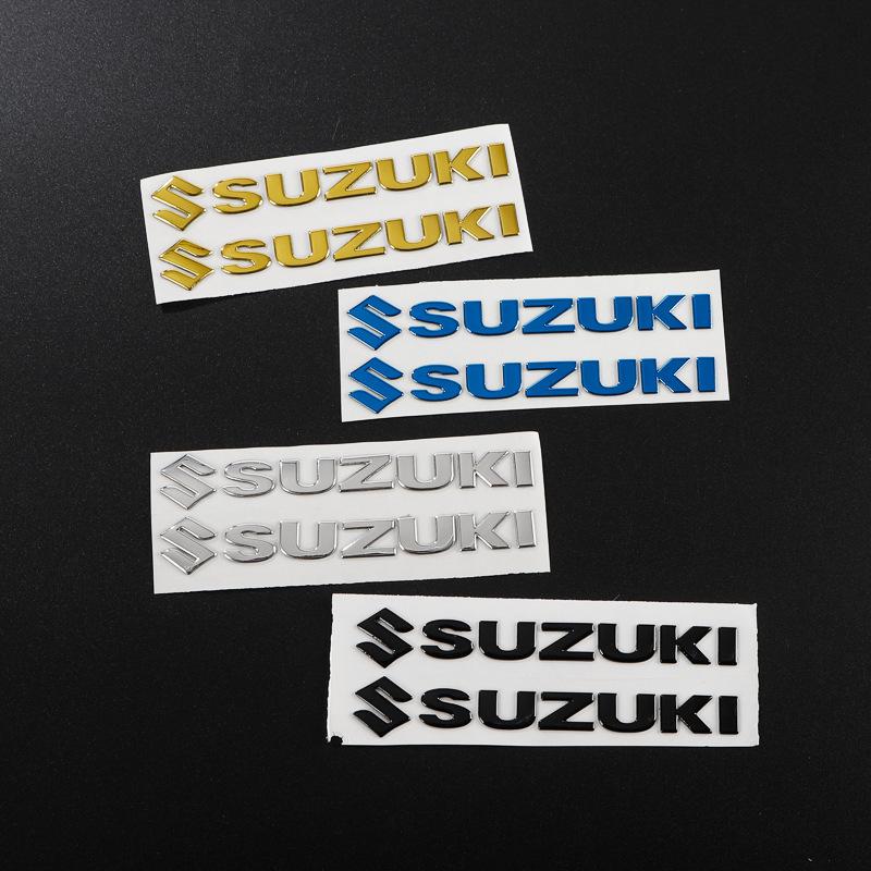 Biểu Tượng Chữ Dập Nổi Suzuki 3D, Decal Can Nhãn Dán Chống Thấm ...