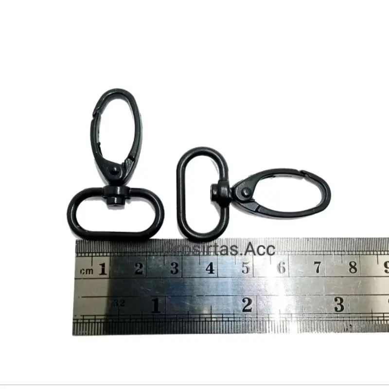 (2 pcs )Pengait Tas Hook Putar model Paus L 2 cm Tebal Premium 3