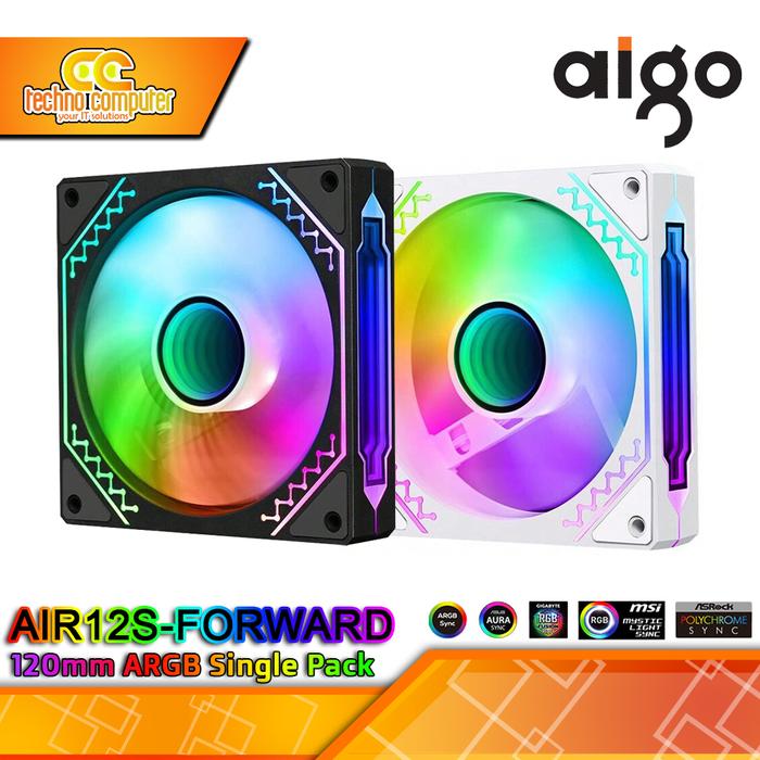 Gambar FAN CASING AIGO AIR12S - 120mm Single Pack ARGB Fan dari Techno Computer Bali Kota Denpasar Tokopedia