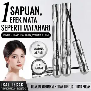 Mascara Pipa Baja Anti Air Tahan Lama, Memanjangkan, Melentik, Tidak Luntur, Sebagai Dasar, Membentuk, Membuat Lebat, Rapi Setiap Bulu Mata