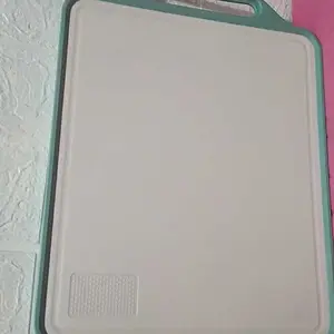 Mehaa Talenan Dua Sisi Anti Bakteri & Anti Jamur Stainless Steel & PP Food Grade Tahan Lama Mudah Dibersihkan 39.6x30.6x1.65 cm