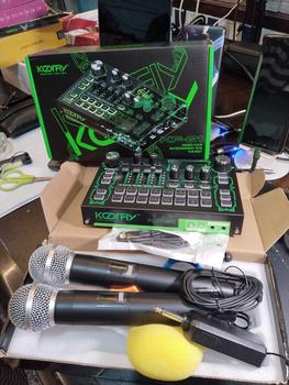 Product Review of koorfly-KF01 sound card ZX320 mic set Audio Bluetooth External Peralatan Bernyanyi atau siaran langsung dengan headphones dan microphone from W**u W**a 2