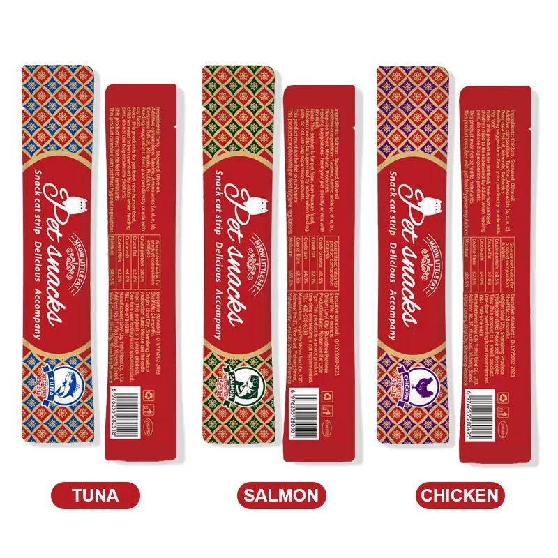 (1 BIJI) Cemilan Kucing Snack Kucing 15g Makanan Kucing Cat Food Adult Kitten Liebao Aichongrenjia Meow Little Fat Pet Snack Pet Food Cat Strips 3