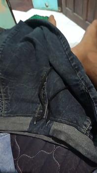 Product Review of Celana Jeans Pria Kekinian – Bahan Adem Pinggang Karet & Harga Terbaik -  Slim Fit Tebal from A**l 0