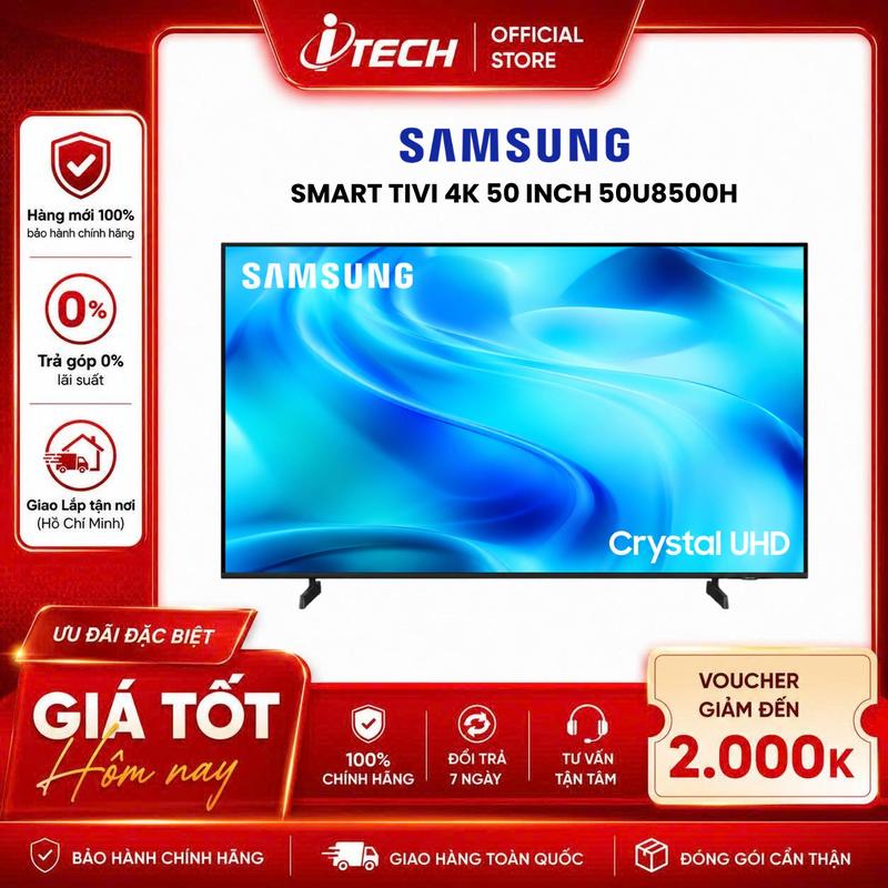 50U8500H - Smart Tivi 50U8500H Samsung 4K 50 Inch