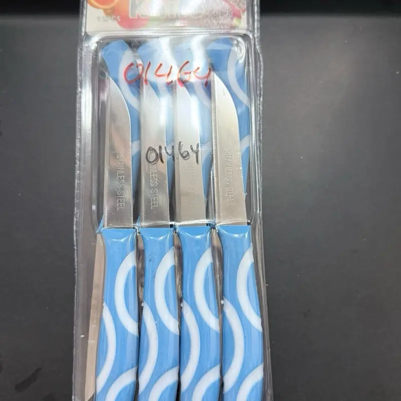 01464 Pisau Set Stainless MINI Buah Dapur Masak MURAH (12pc)