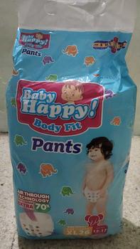 Product Review of (9.9 XTRA DISKON) 1 BALL POPOK BABY HAPPY PANTS S40 M32 L28 XL26 XXL24 VINO BABYSHOP kak from n**i 1