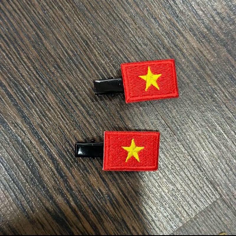 Kẹp tóc hình lá cờ Việt Nam - Mebe 2