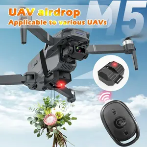 Drone Airdrop Thrower System 2.4 Remote Control General Payload Delivery Thrower Air Dropper Device Drone Accessories