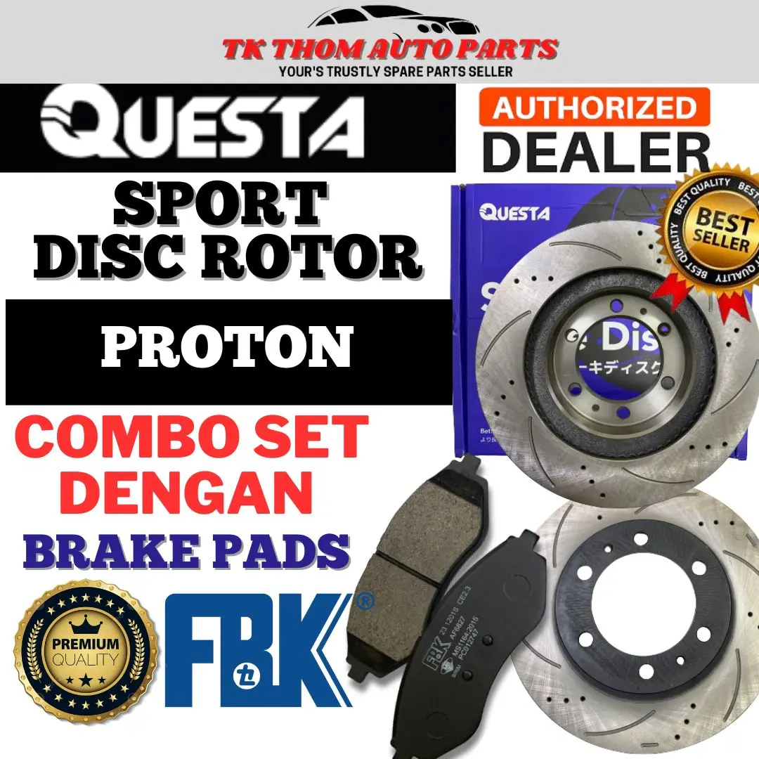 [ LIVE ONLY COMBO SET ] PROTON QUESTA SPORT DISC ROTOR
