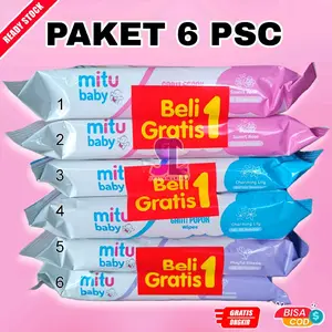 PROMO 6 PCS TISU MITU BELI 1 GRATIS 1 TISU BASAH TISSUE BAYI WIPES