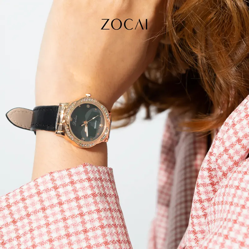 OS6-J27 Jam Tangan Wanita Cewe Simpel Dan Elegan Mewah Kekinian Keren Murah Kulit Tahan Air Bergaransi 1 Tahun High Quality Qualitas Tinggi COD Free Box Watches 3